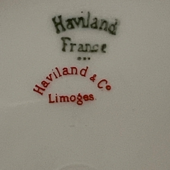 Haviland France - Limoges - salad plates - Picture 3 of 3